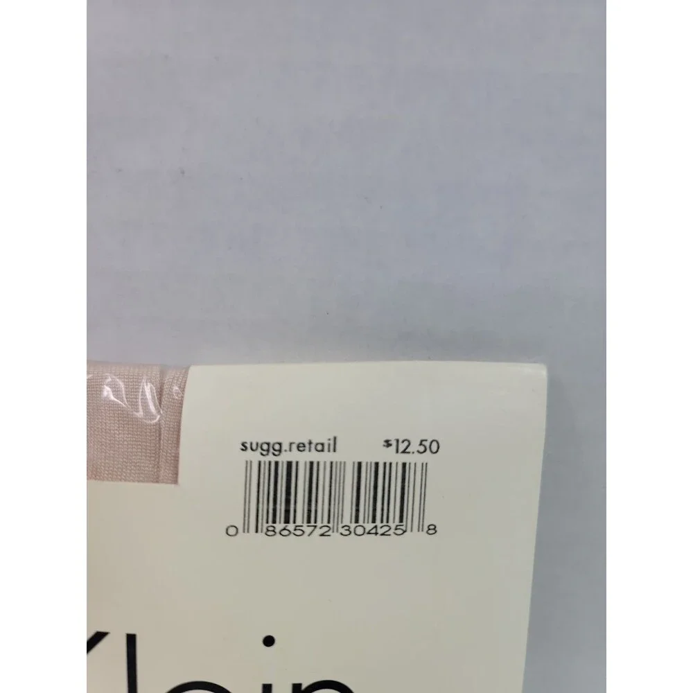 Vintage Calvin Klein Ultimate Sheer Control Top Pantyhose Light I Size A NOS